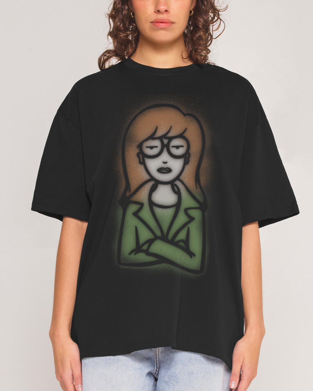 Go To Hell Oversized Tee