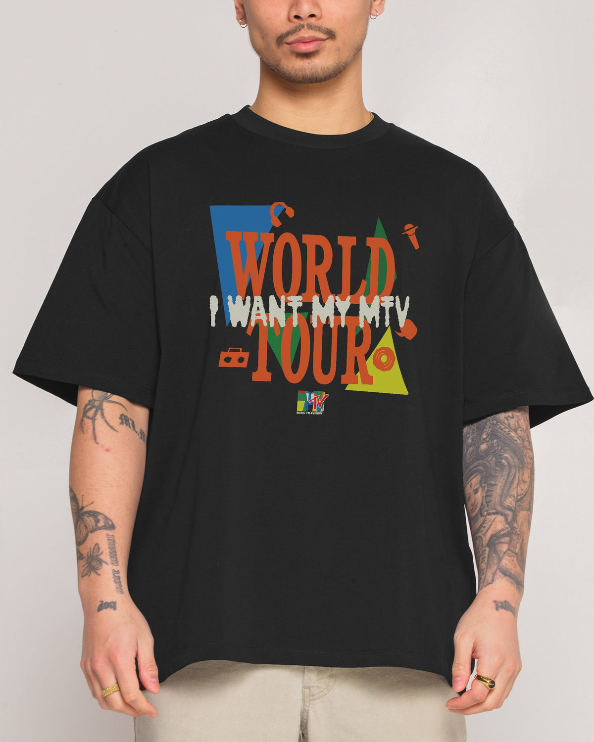 MTV World Tour Oversized Tee
