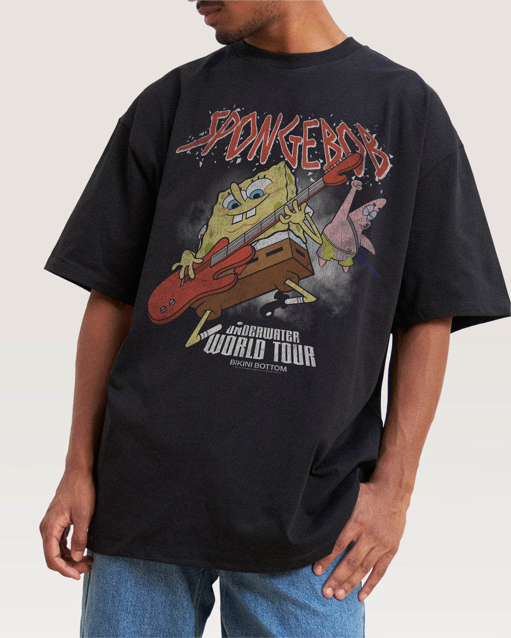 Spongebob’s World Tour Oversized Tee