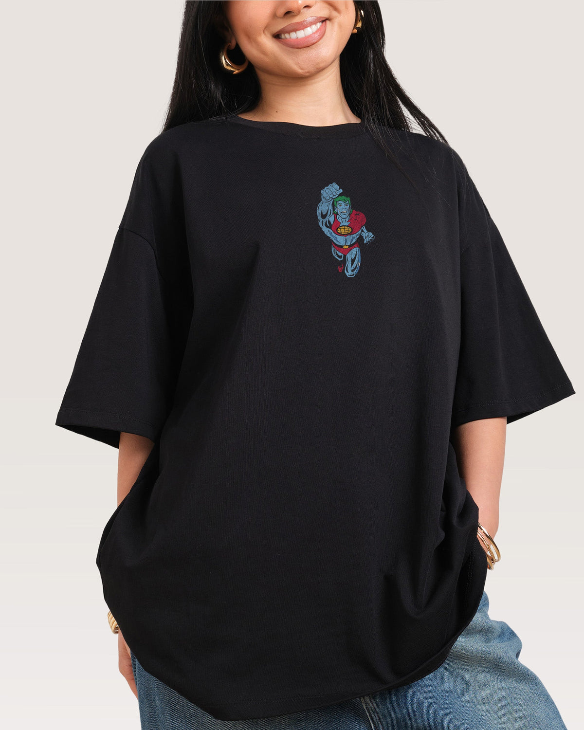 The Power Is Yours Oversized Tee