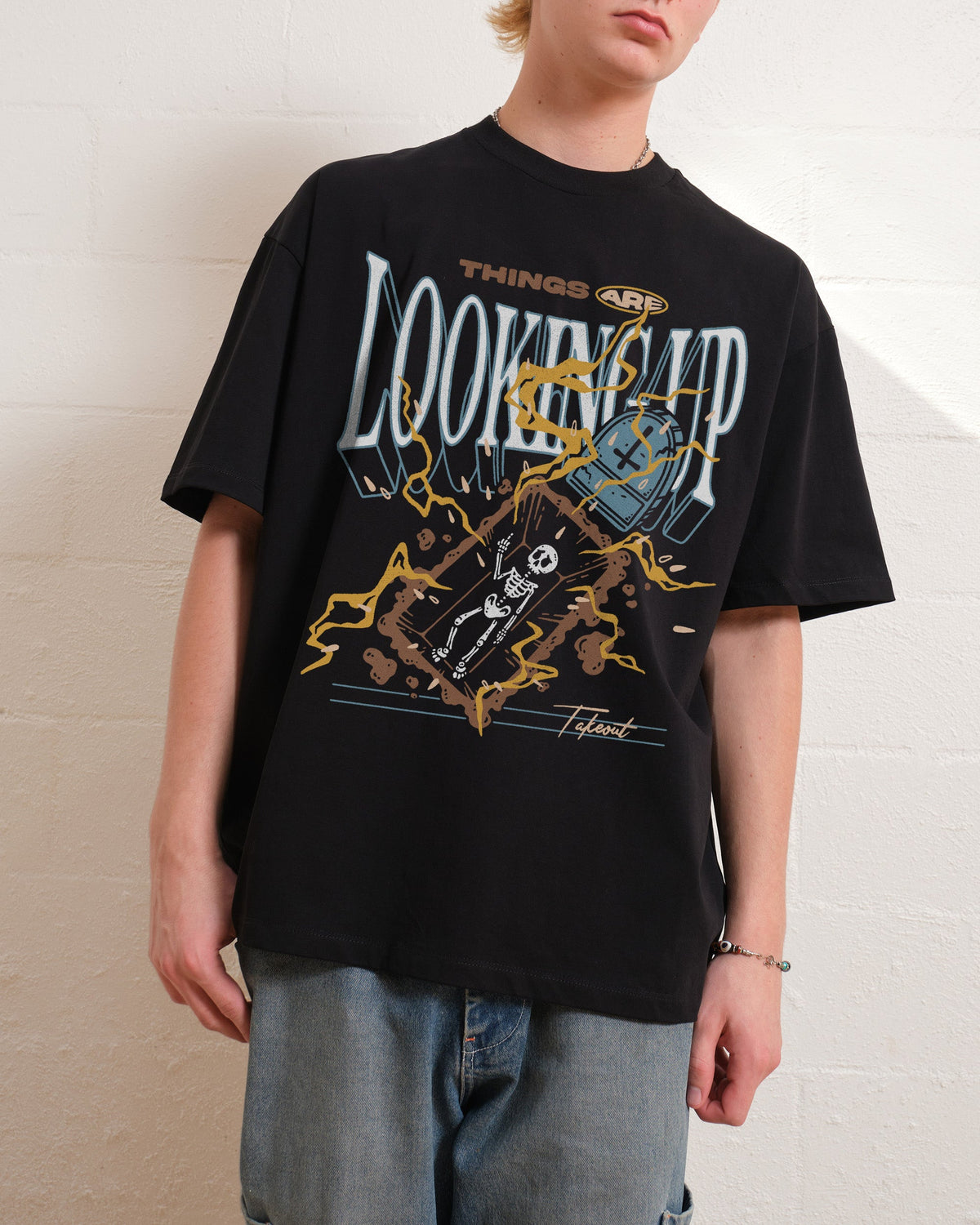 Things Are Looking Up Oversized Tee