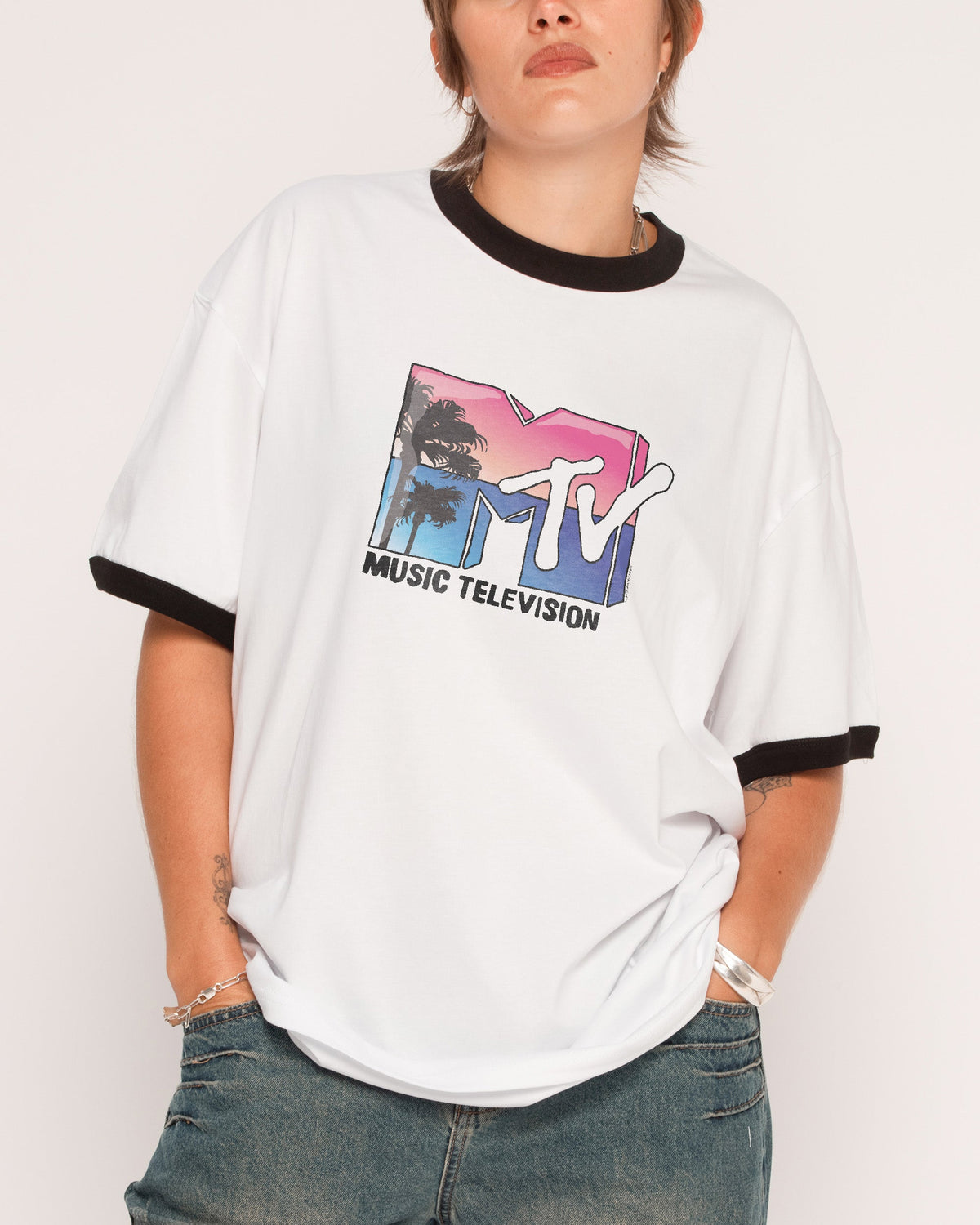 Palm Springs MTV Logo T-Shirt