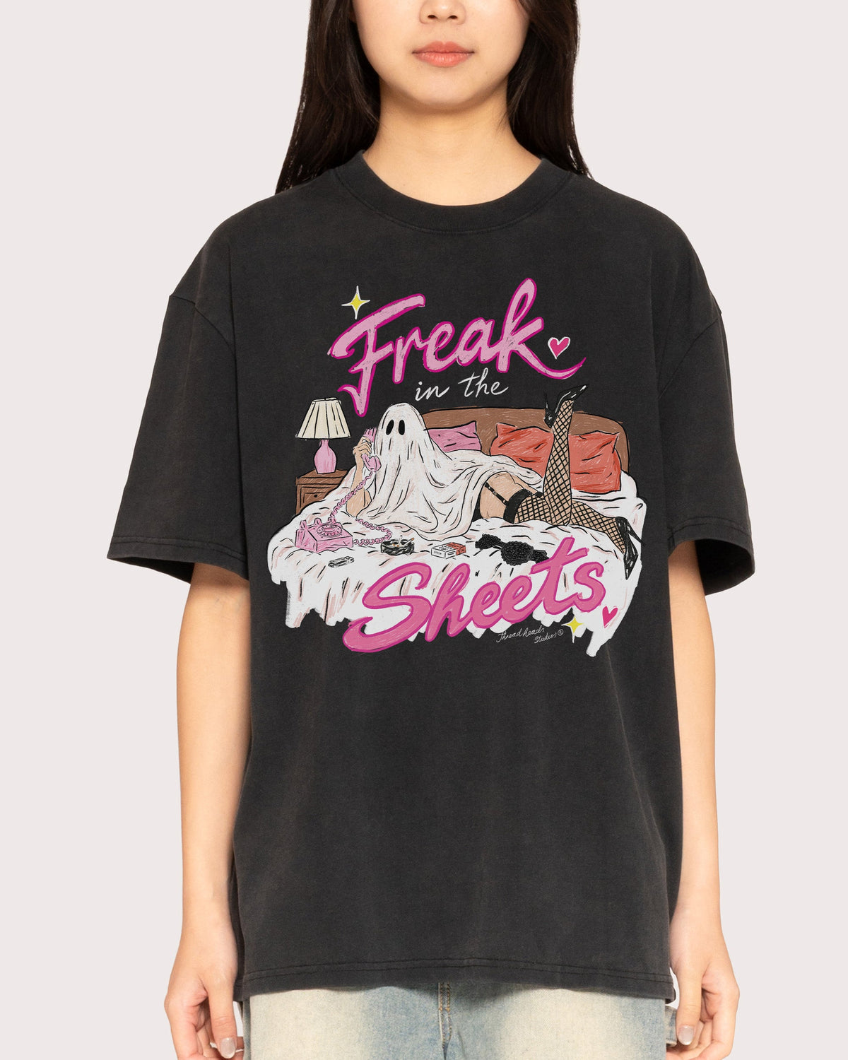 Freak in the Sheets Ghost Oversized Tee