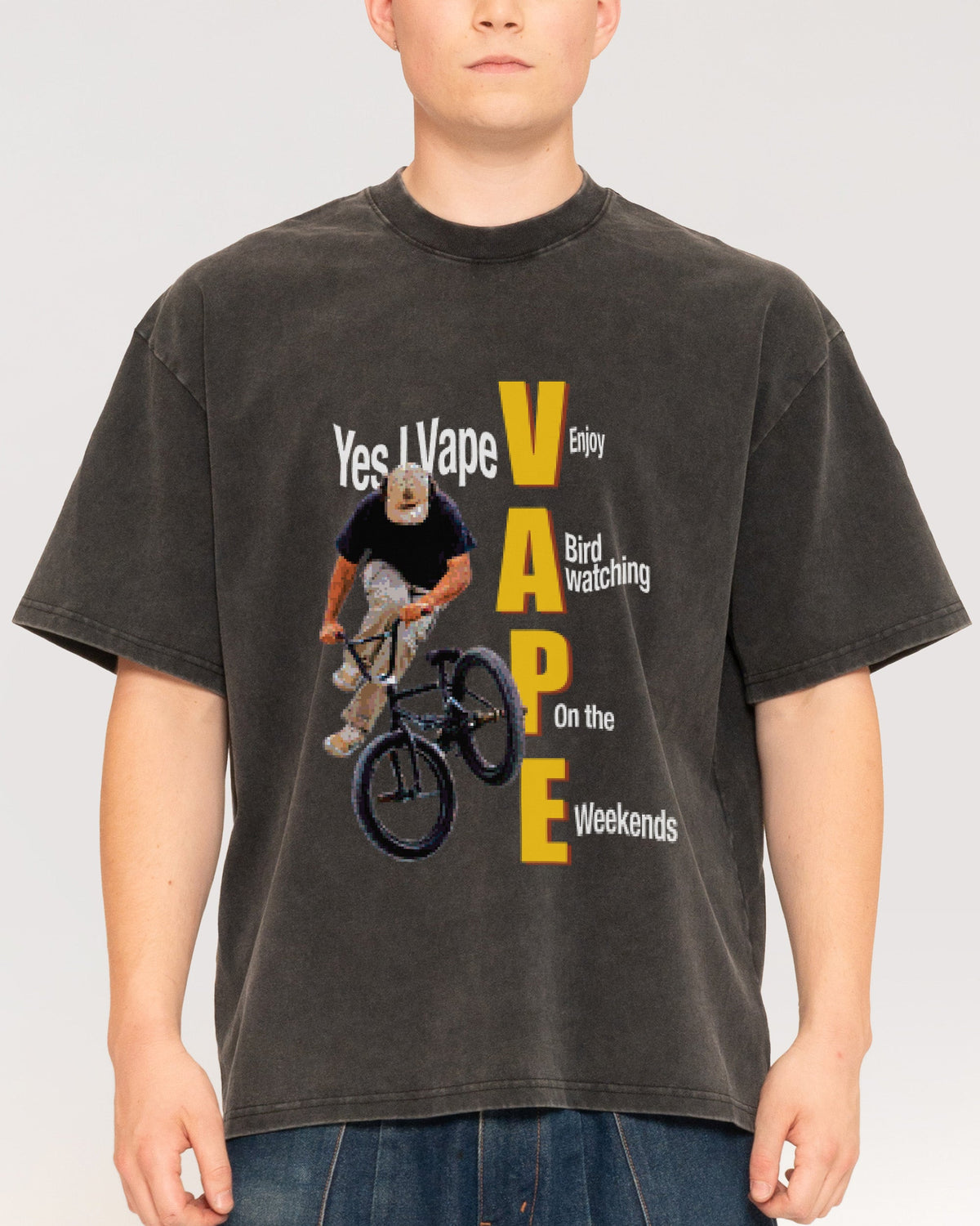 Yes I Vape Oversized Tee