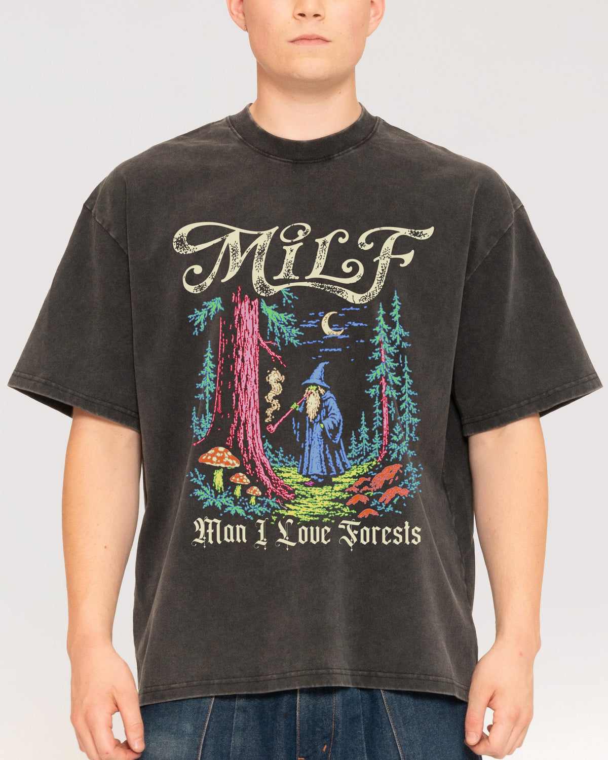 Man I Love Forests Oversized Tee