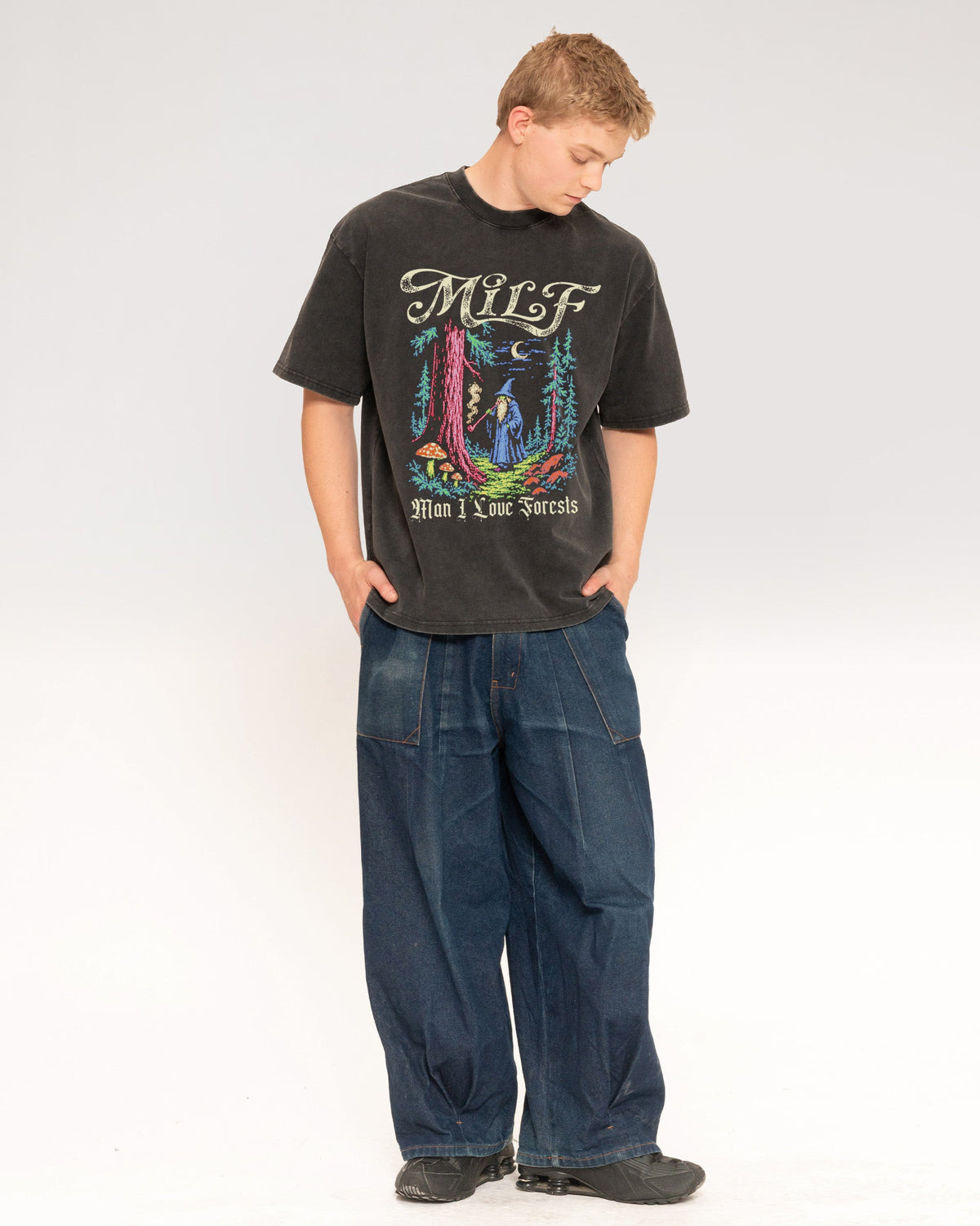 Man I Love Forests Oversized Tee