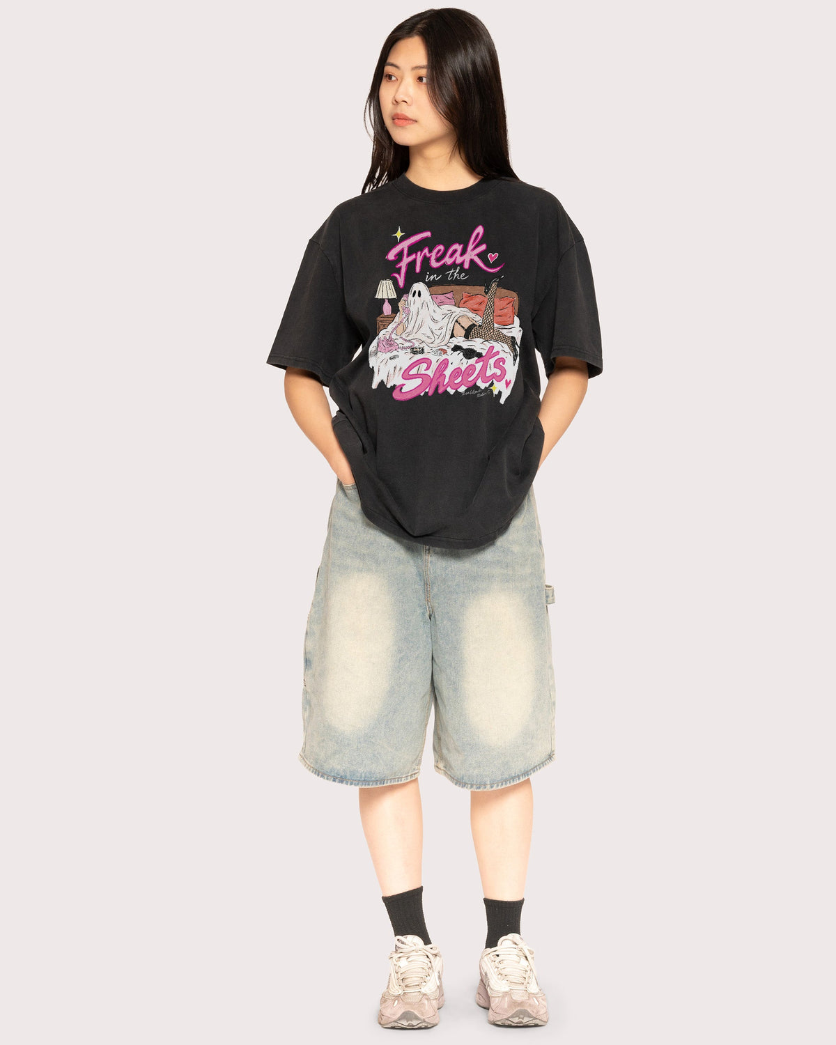 Freak in the Sheets Ghost Oversized Tee