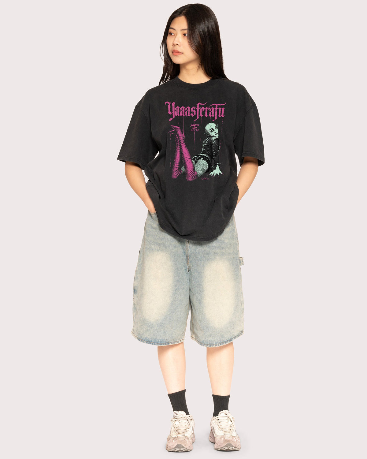 Yaaasferatu Oversized Tee