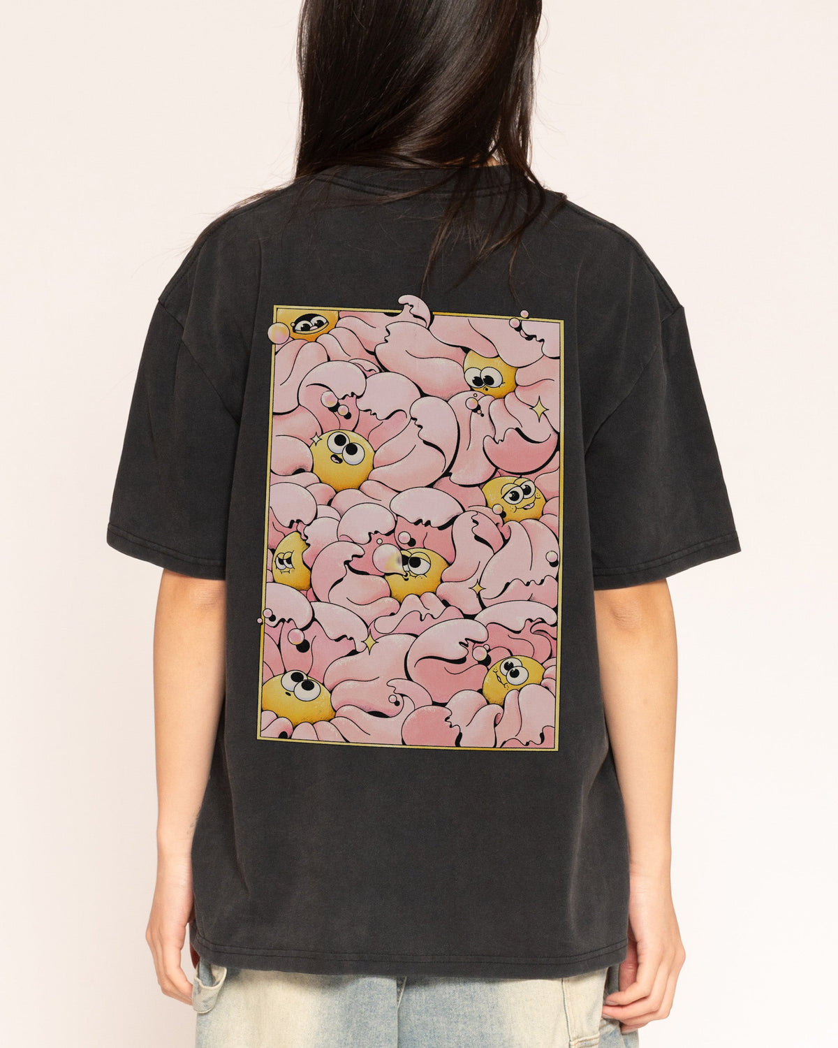 Bubble Blossom Oversized Tee