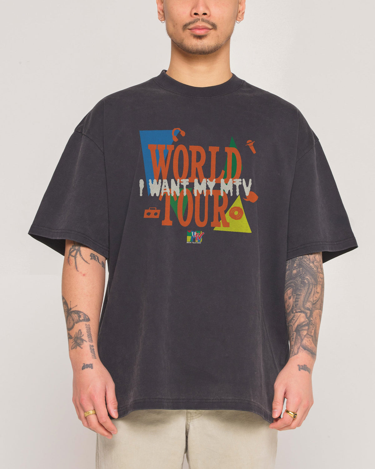 MTV World Tour Oversized Tee