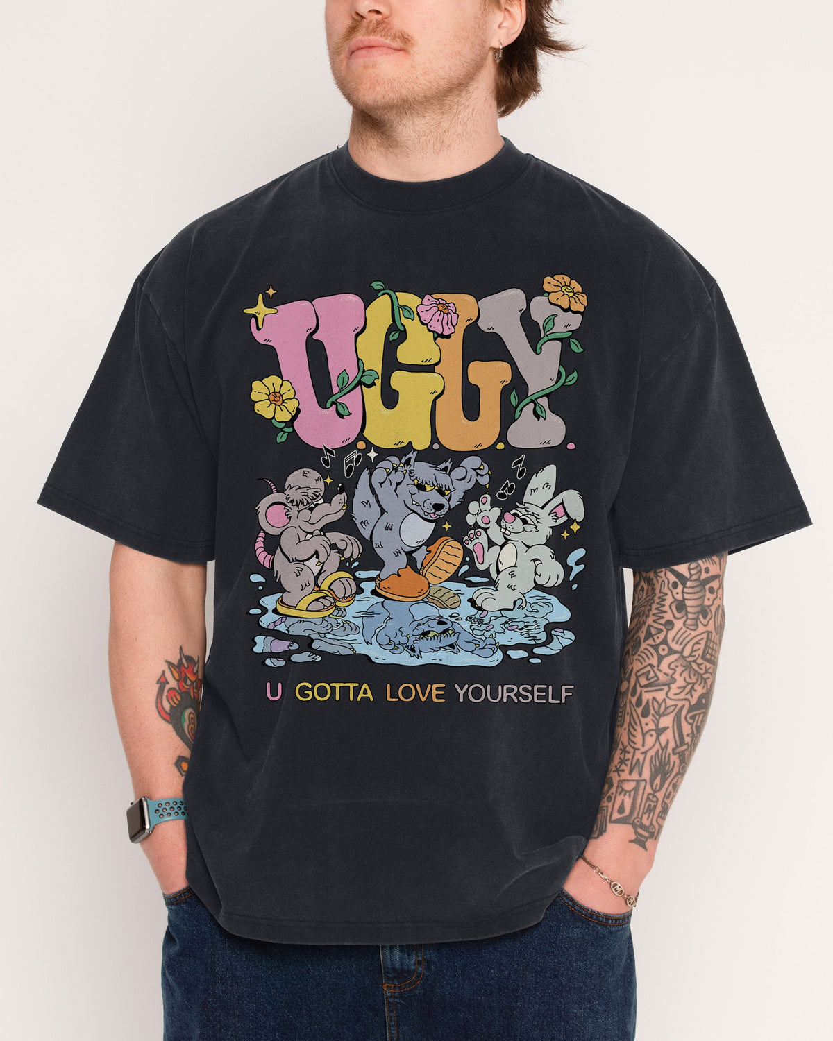 You Gotta Love Yourself Oversized Tee