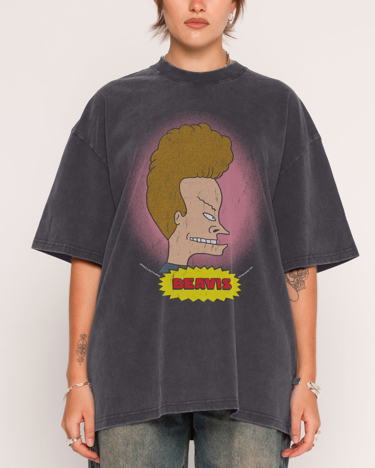 Face Off Oversized Tee