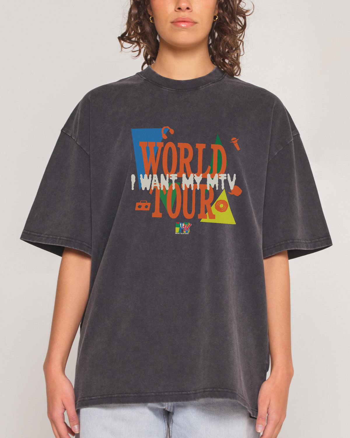 MTV World Tour Oversized Tee