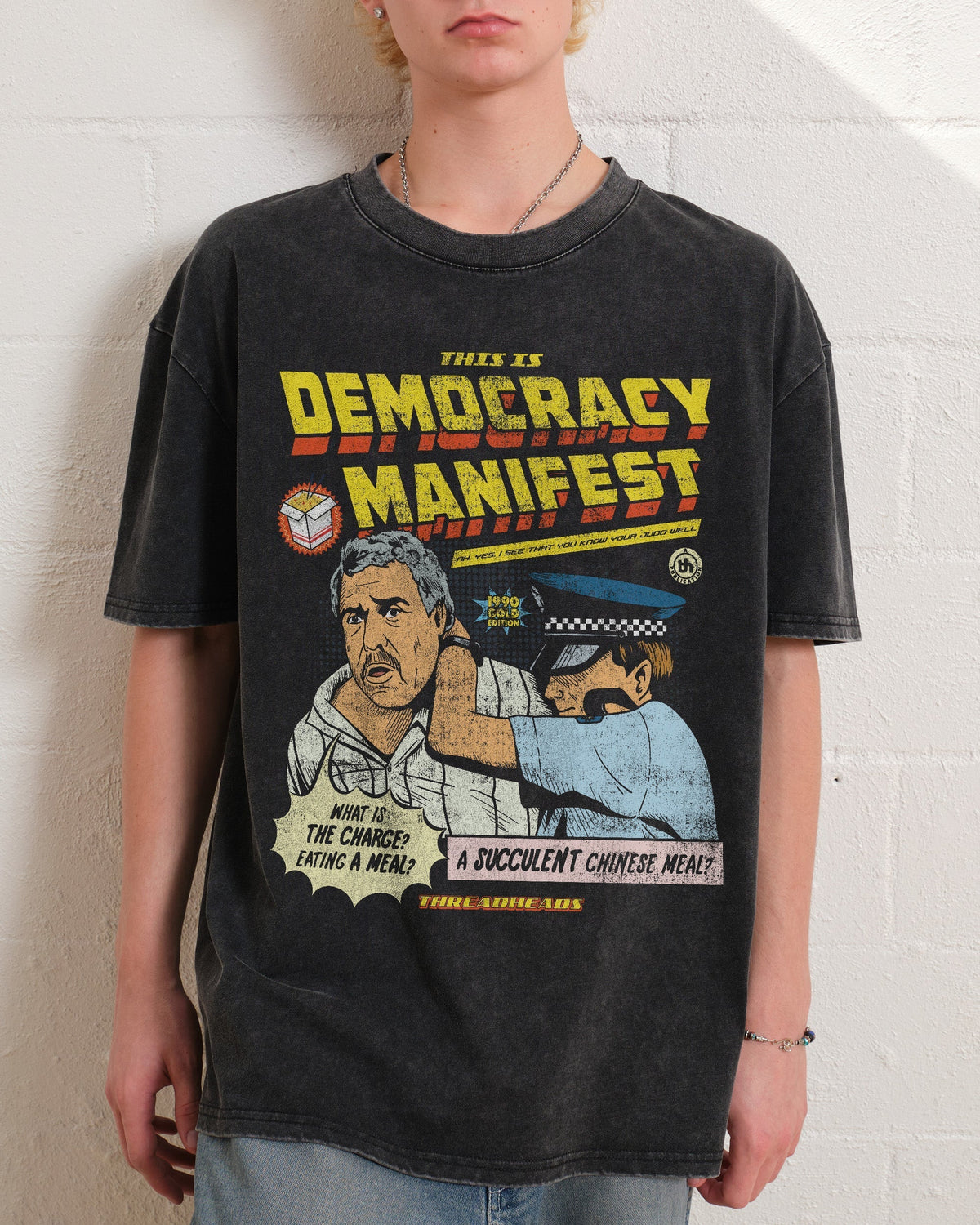 This is Democracy Manifest Oversized Tee
