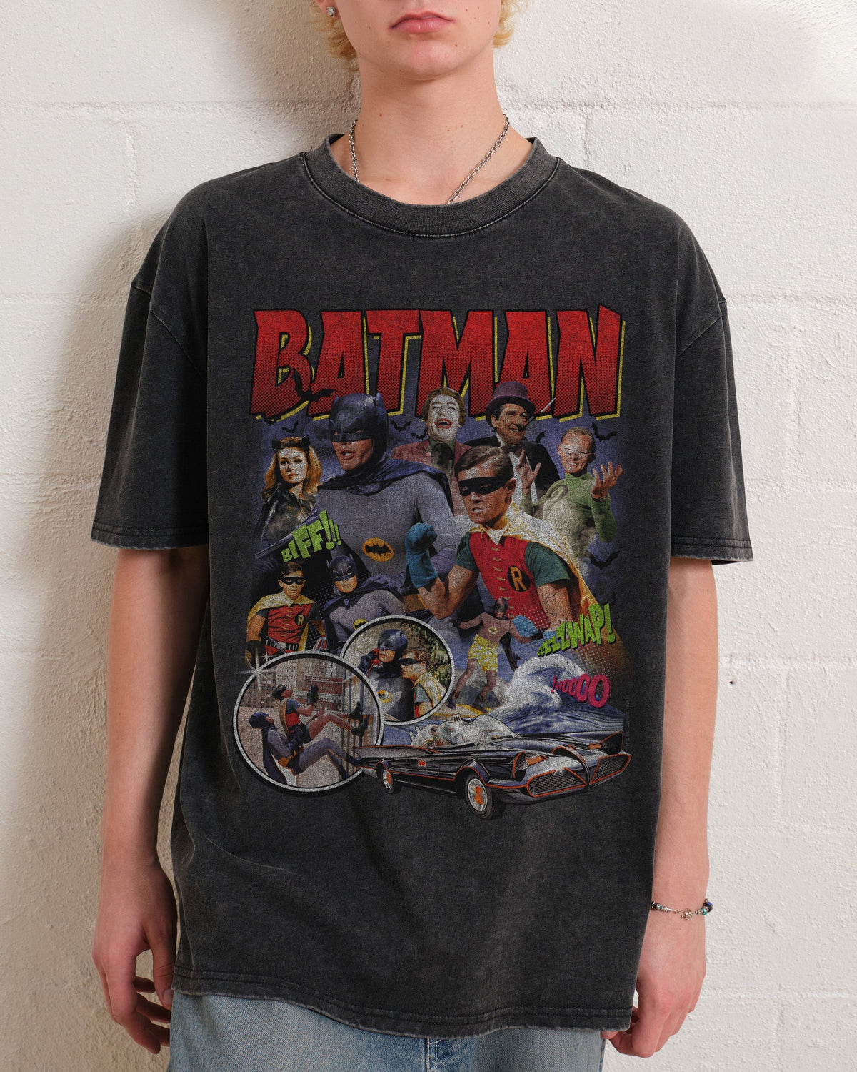 Batman Vintage Oversized Tee