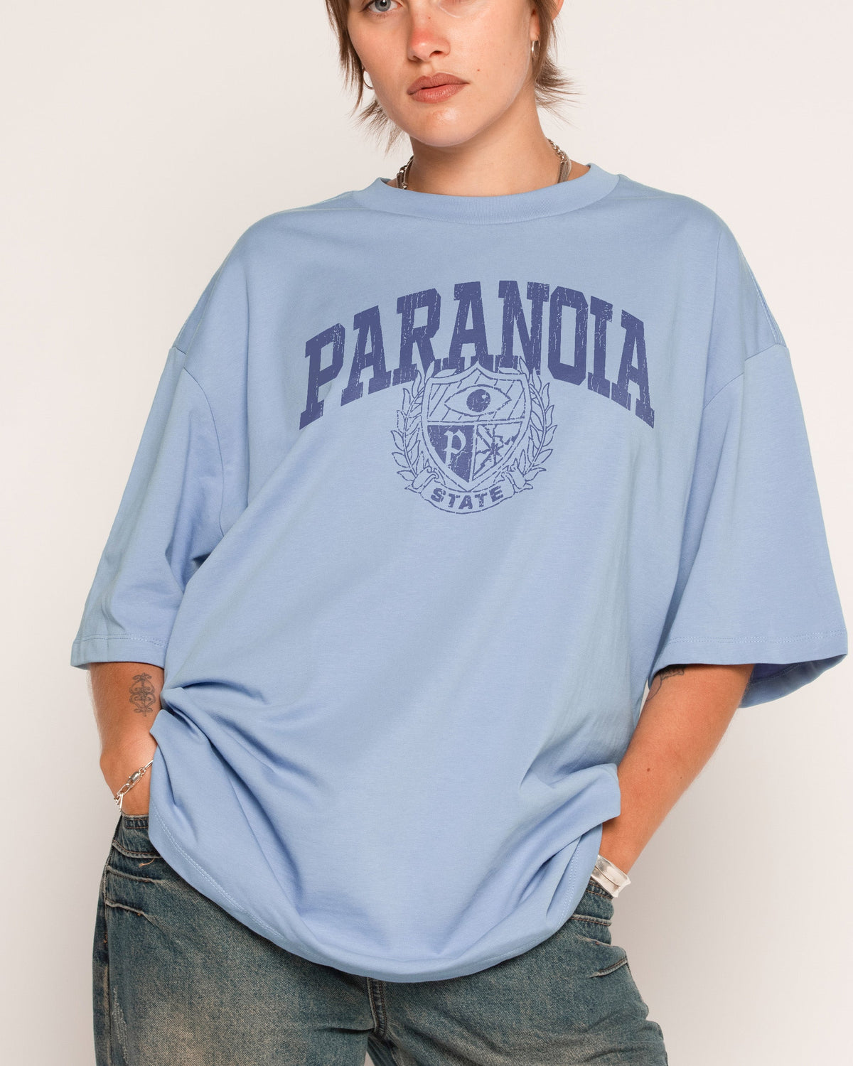 Paranoia State Oversized Tee
