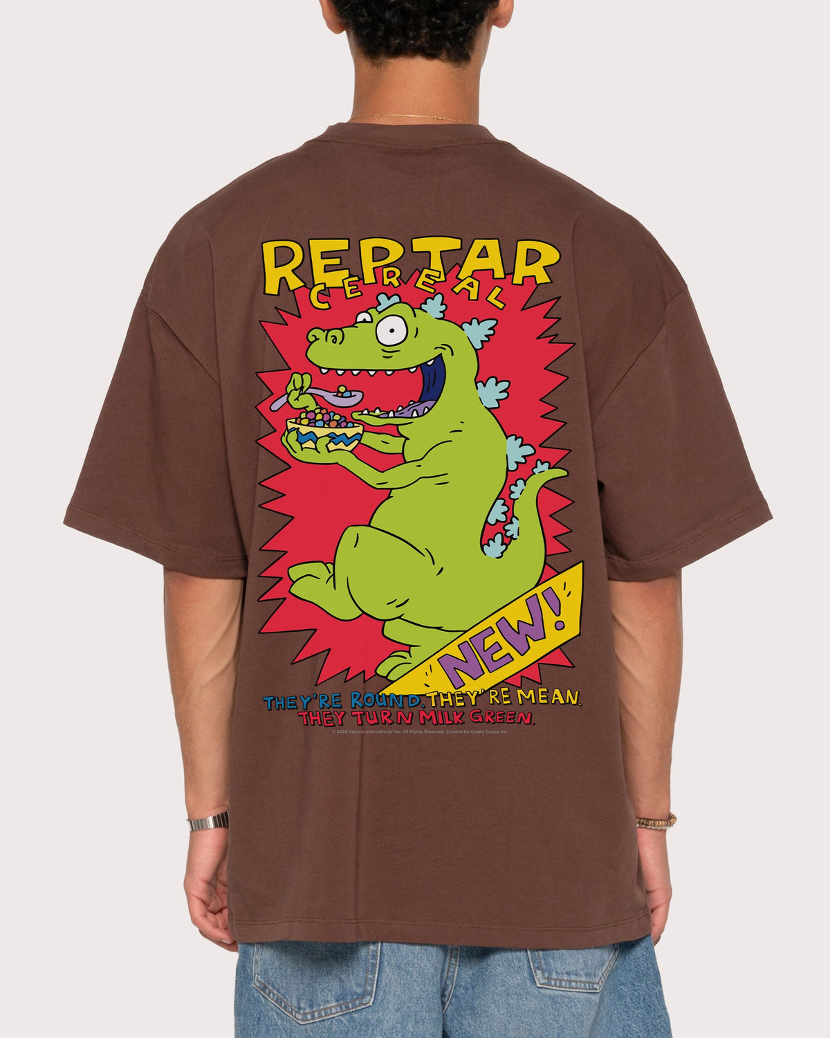 Reptar Cereal Oversized Tee