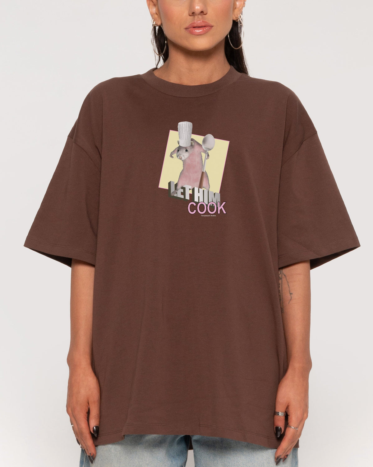 Let Him Cook Oversized Tee