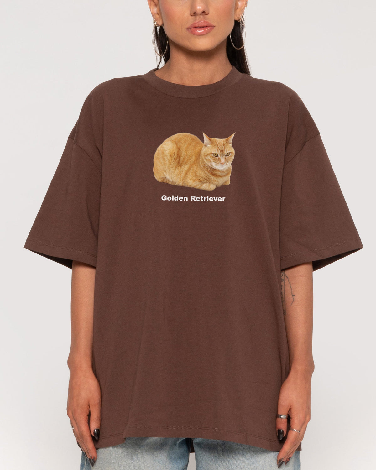 Golden Retriever Oversized Tee