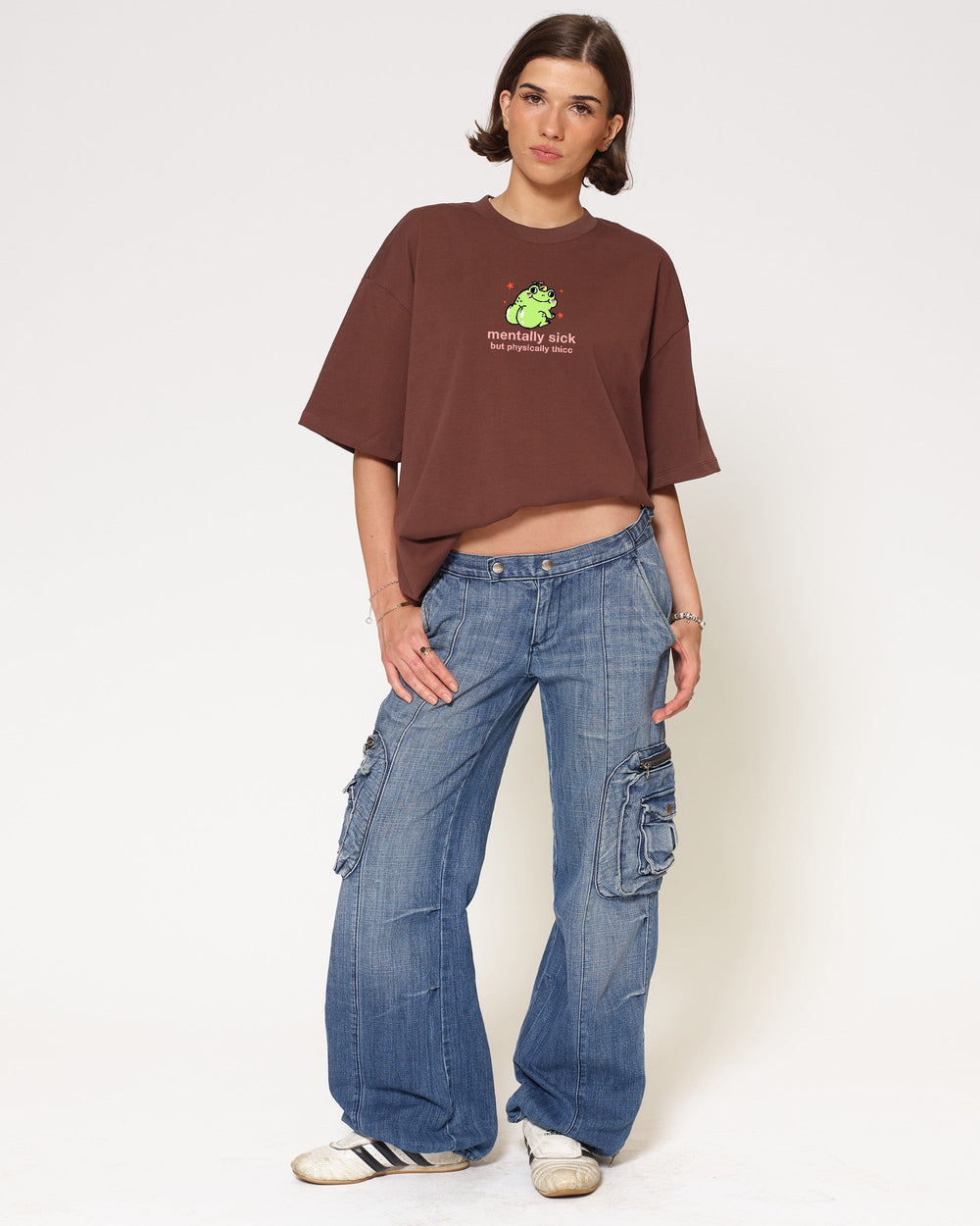 Mentally Sick Oversized Tee