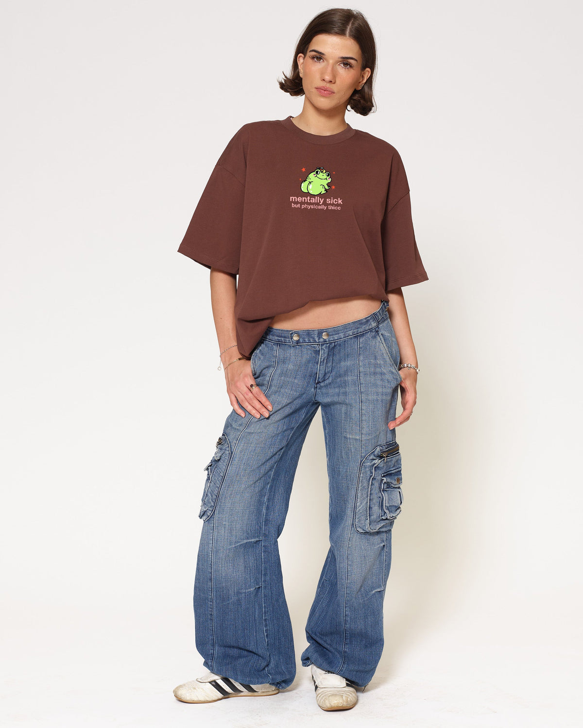 Mentally Sick Oversized Tee