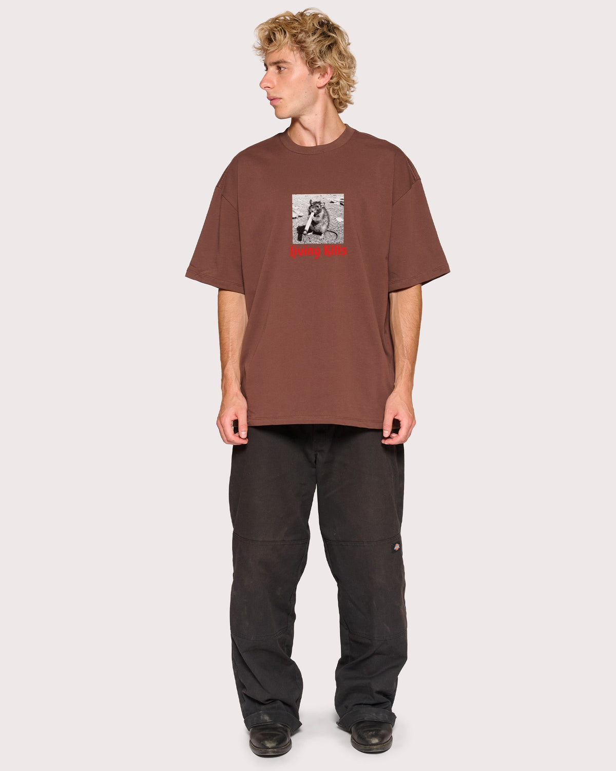 Living Kills Oversized Tee