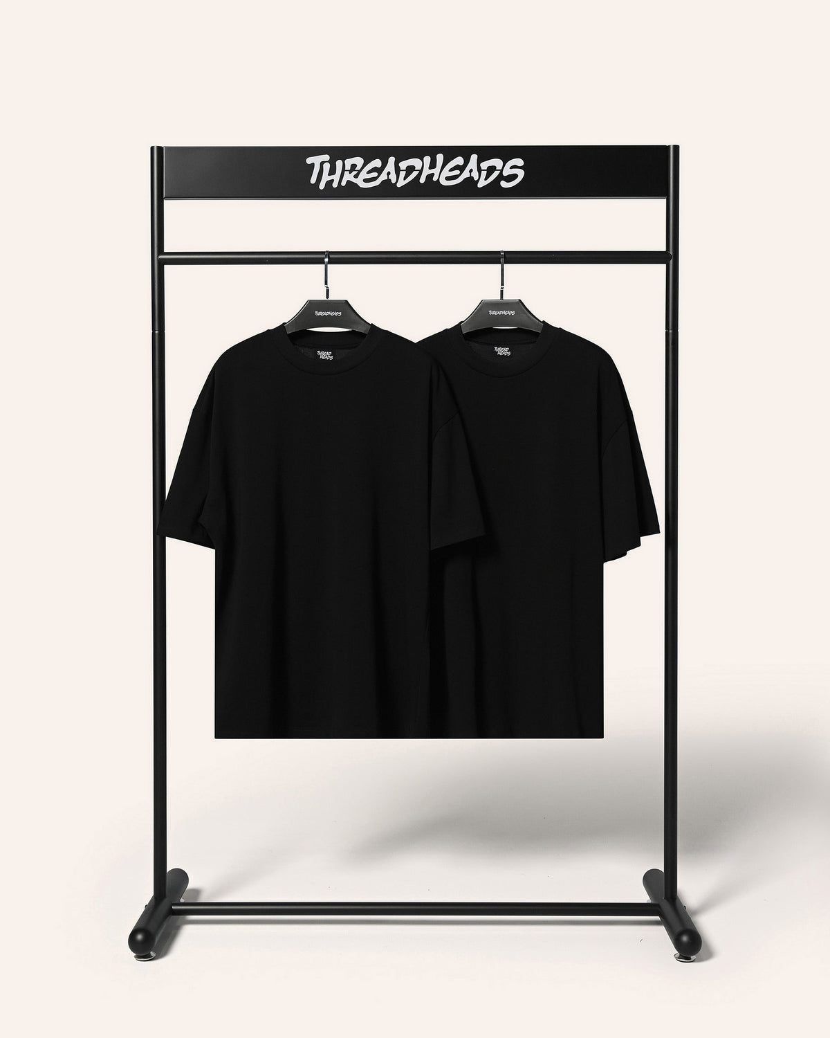 Oversized Tee 2-Pack: Black