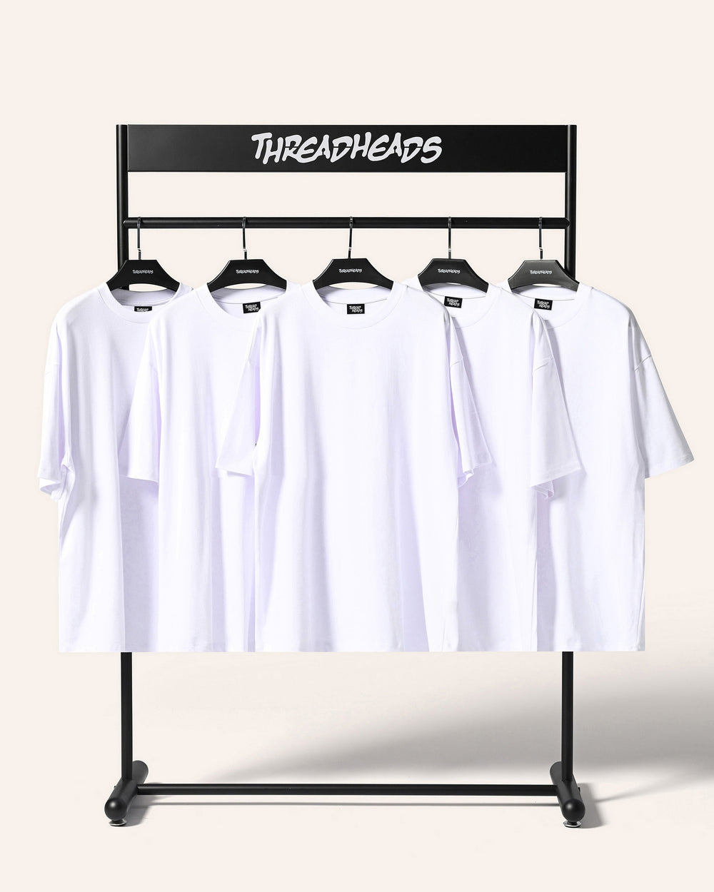 Oversized Tee 5 Pack: White