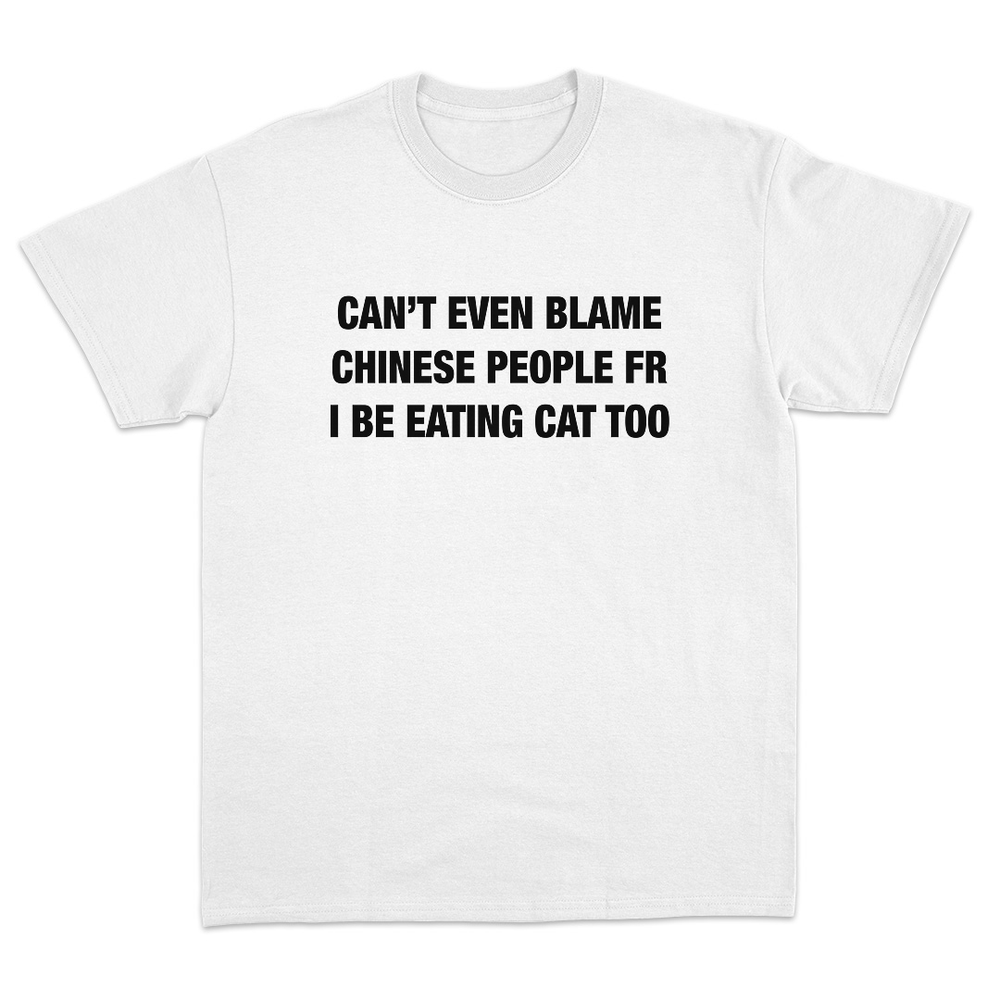 Can't Even Blame Chinese People T-Shirt