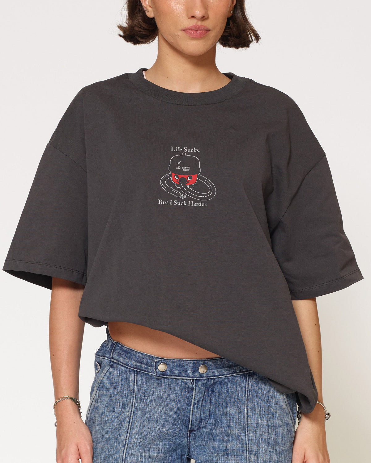Life Sucks Oversized Tee