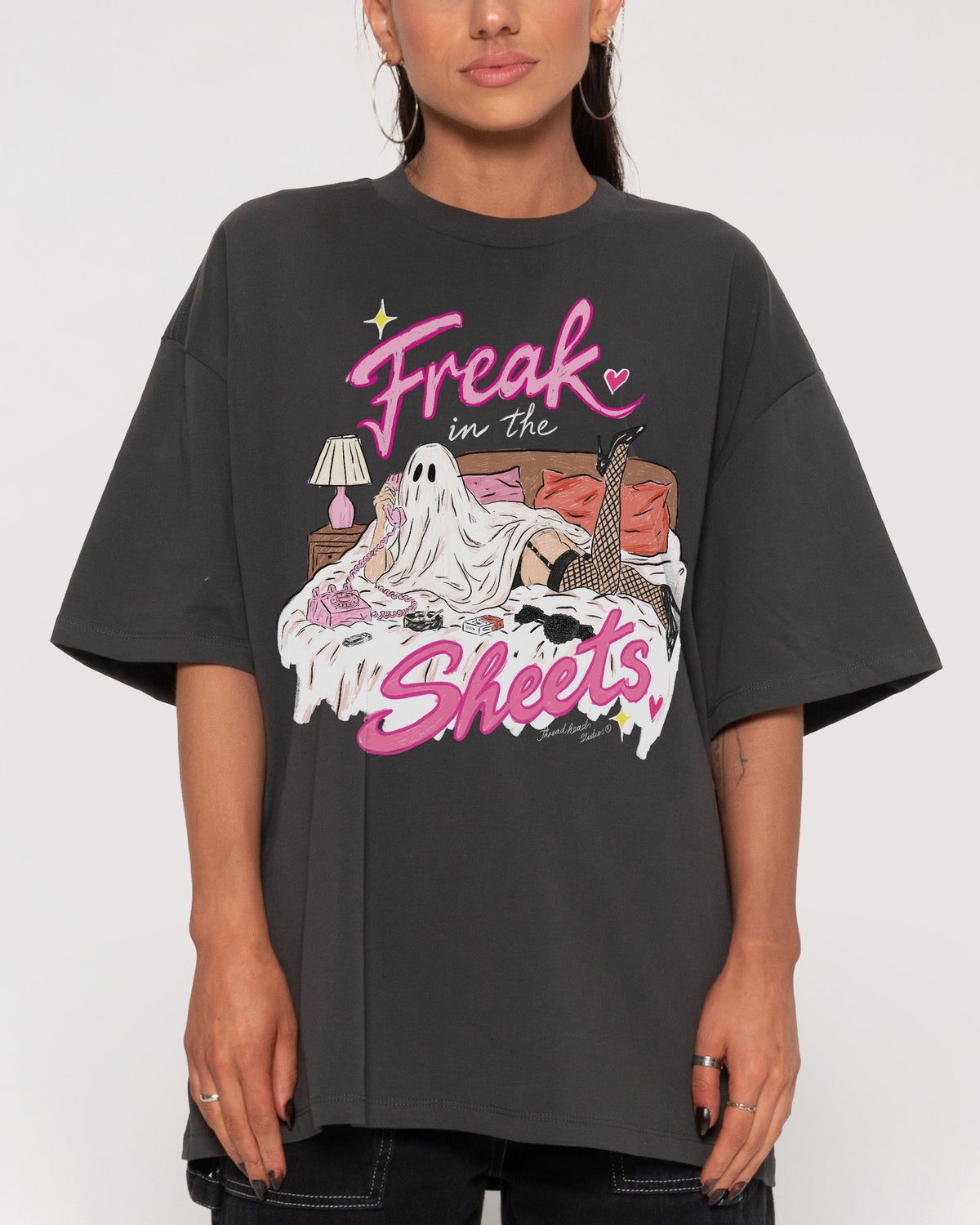 Freak in the Sheets Ghost Oversized Tee