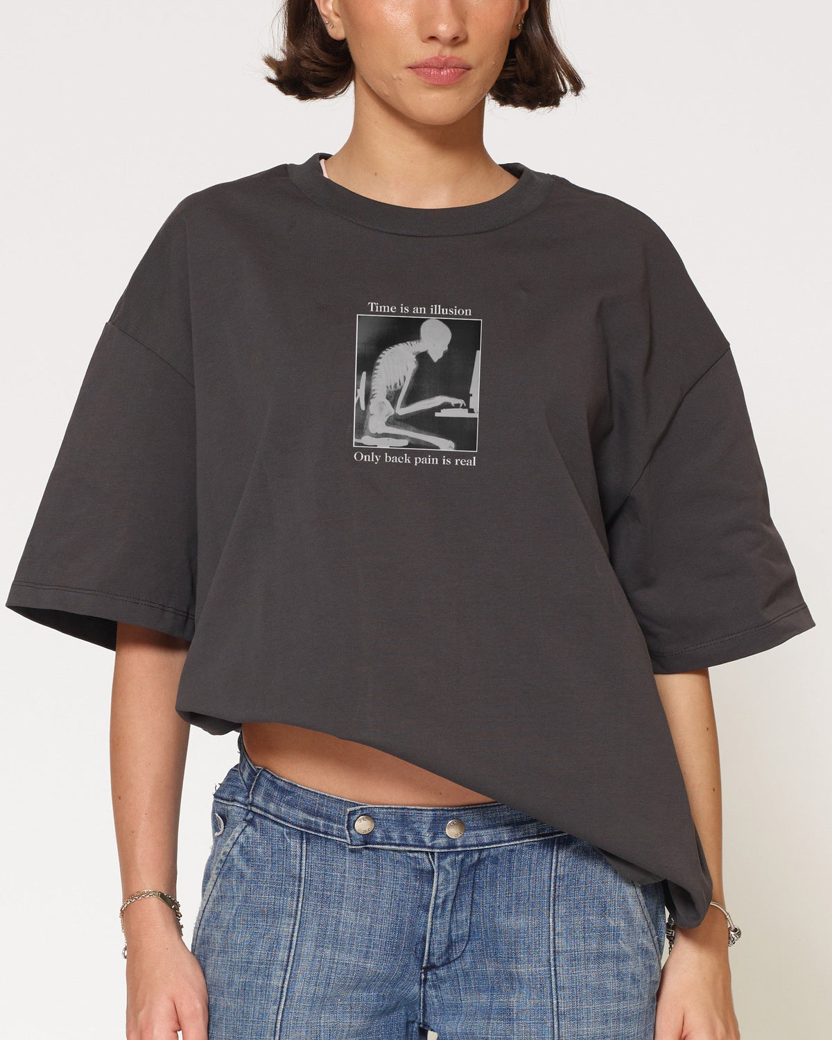 Time Is an Illusion Oversized Tee
