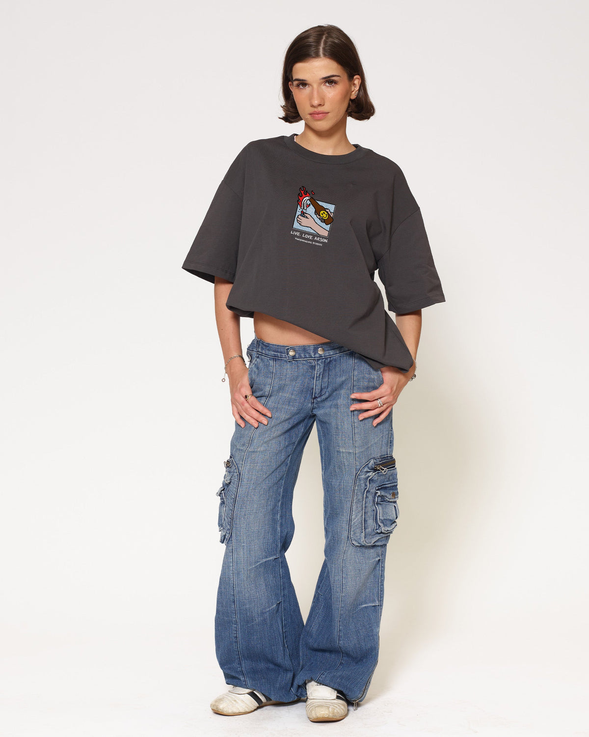 Live. Love. Arson Oversized Tee