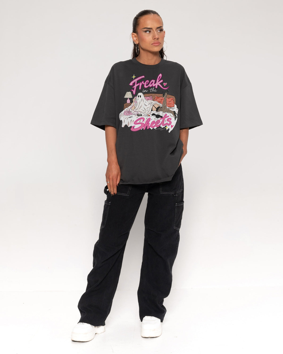 Freak in the Sheets Ghost Oversized Tee