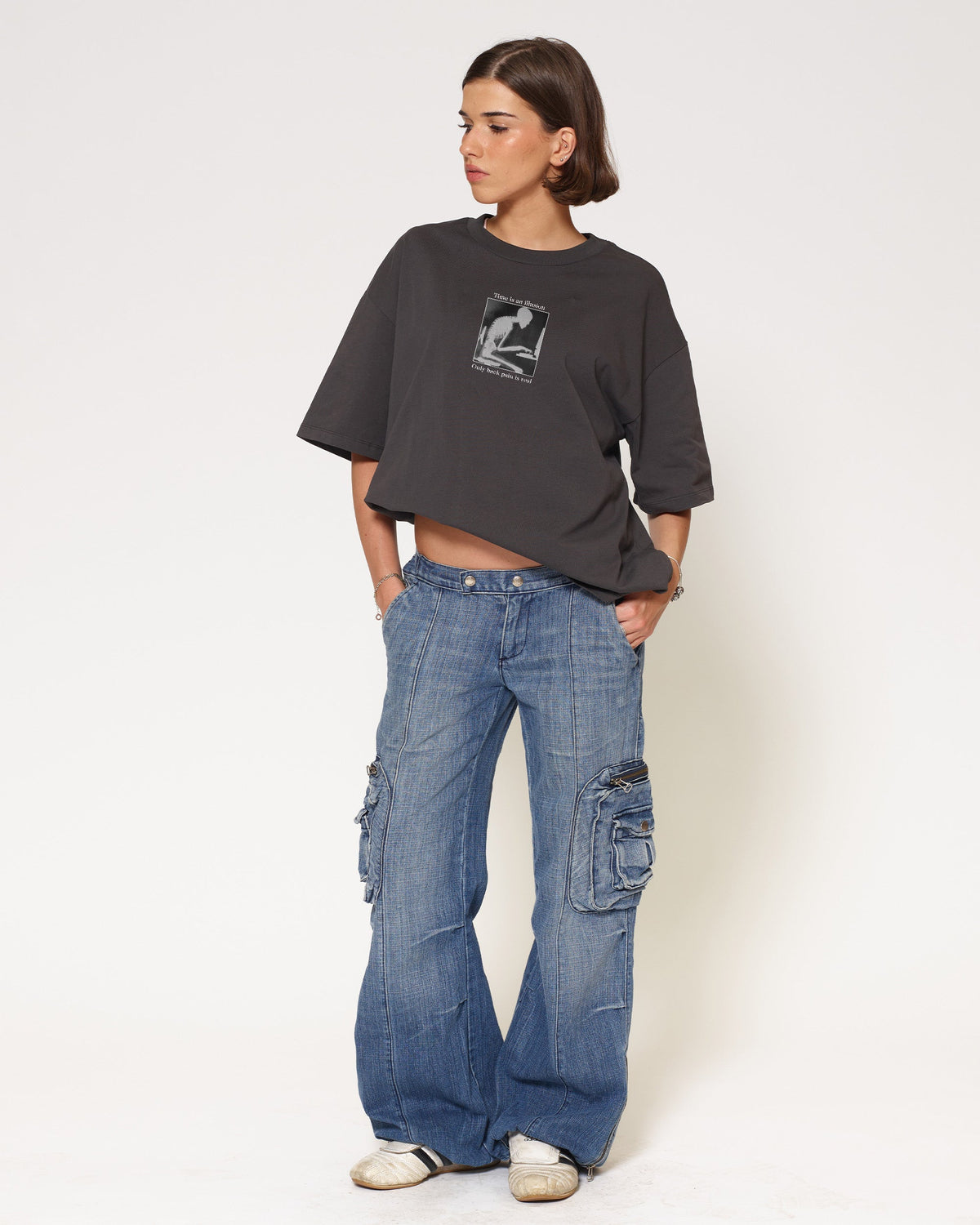 Time Is an Illusion Oversized Tee