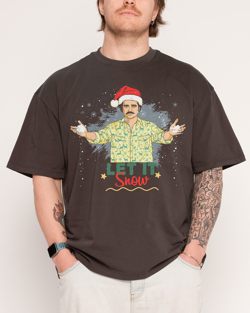 Let it Snow Oversized Tee