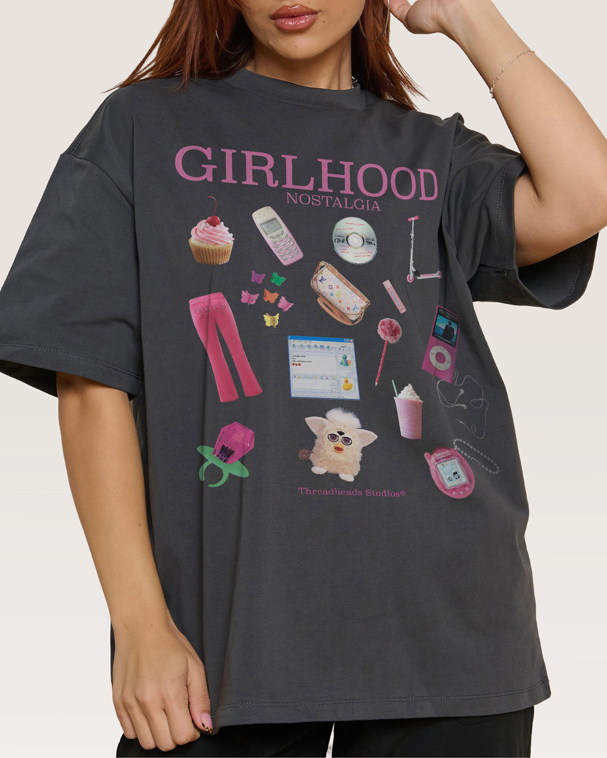 Girlhood Nostalgia Oversized Tee