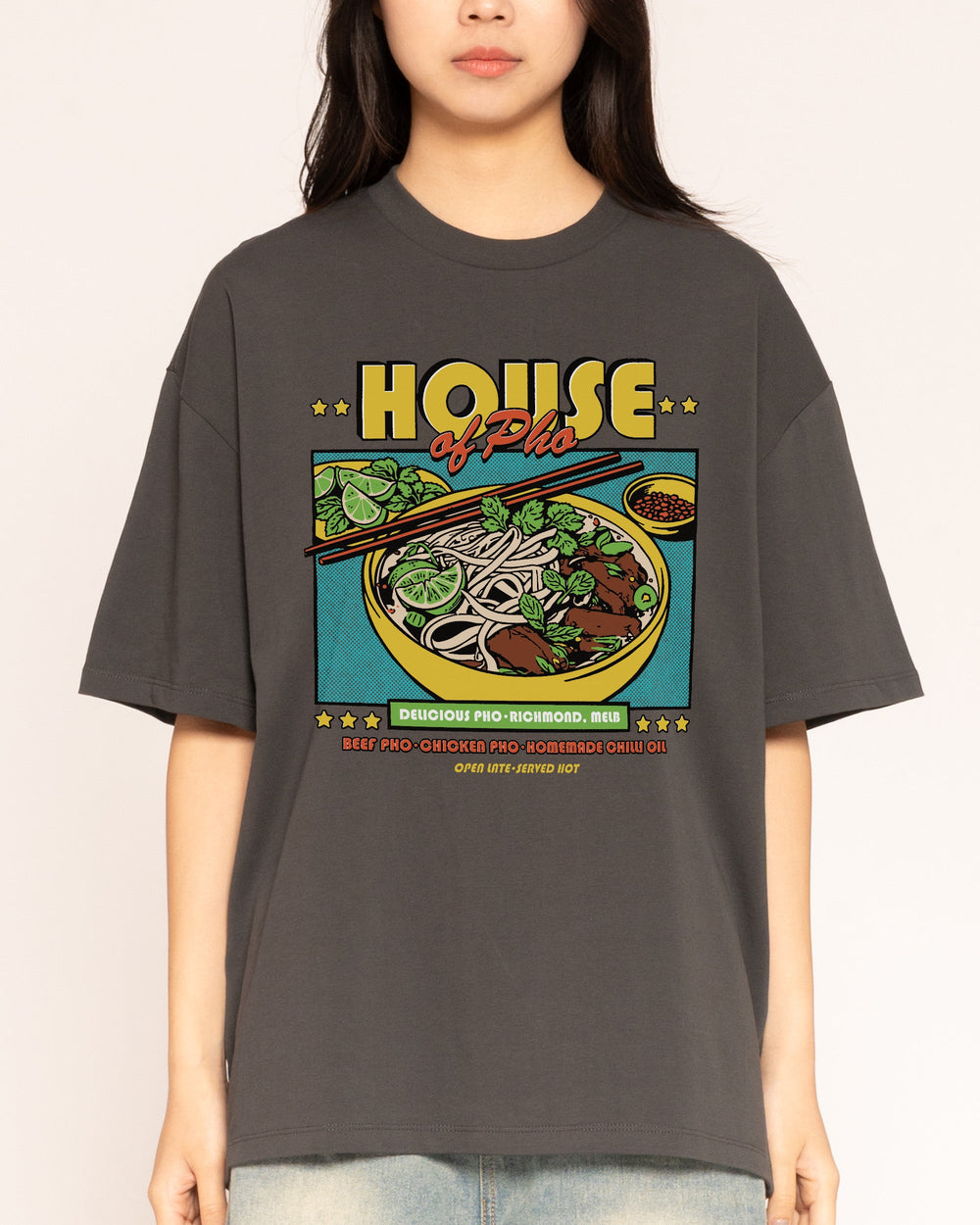 House of Pho Oversized Tee