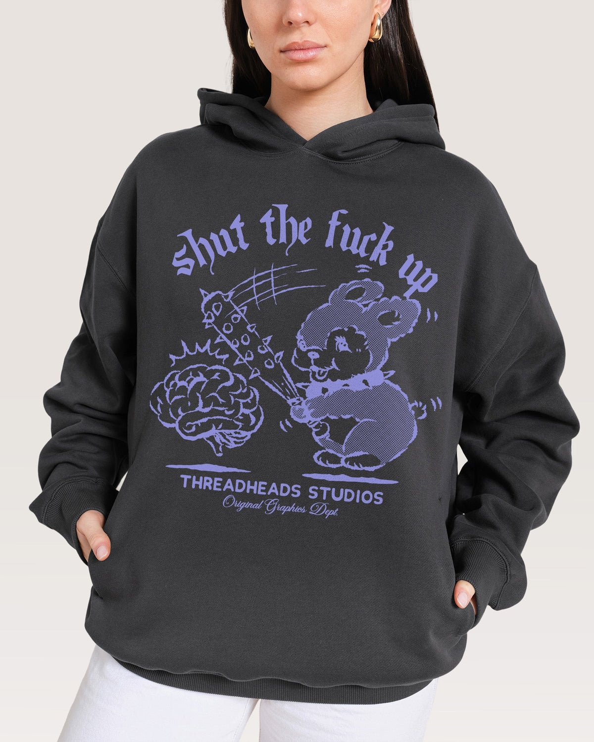 Shut the F Up Hoodie