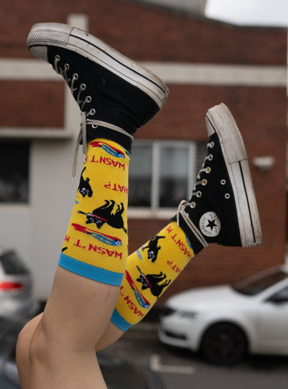 Stabby Cats Socks