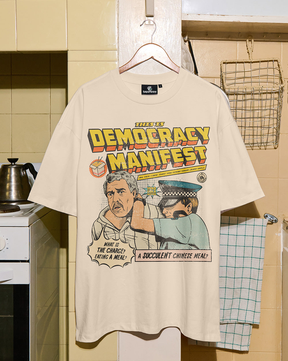 This is Democracy Manifest Oversized Tee