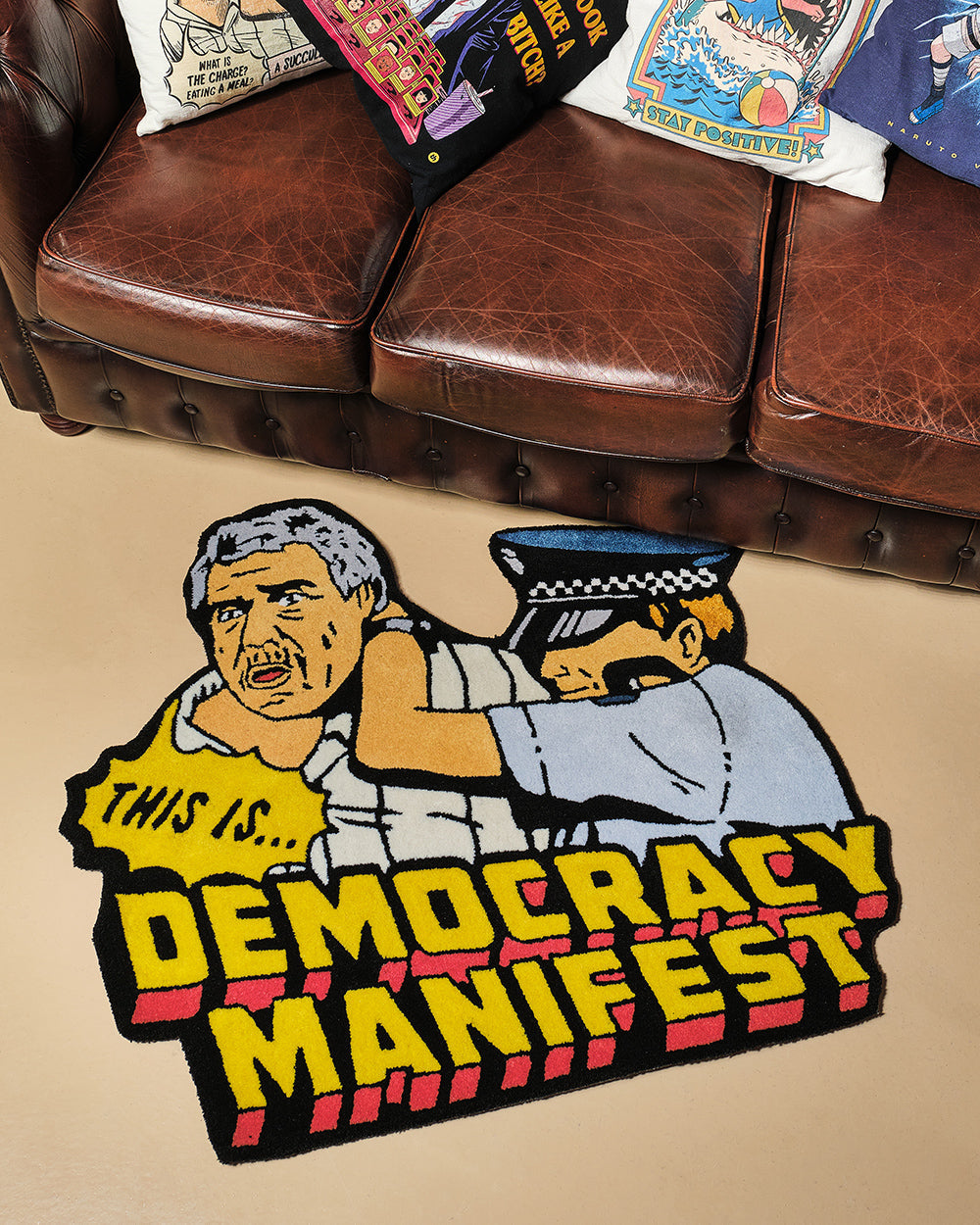This is Democracy Manifest Rug