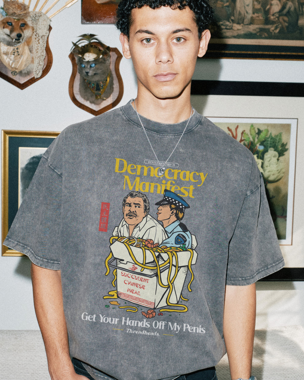Democracy Manifest Volume II Oversized Tee