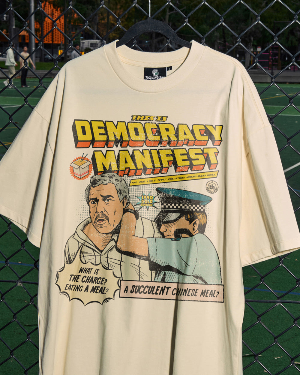 This is Democracy Manifest Oversized Tee