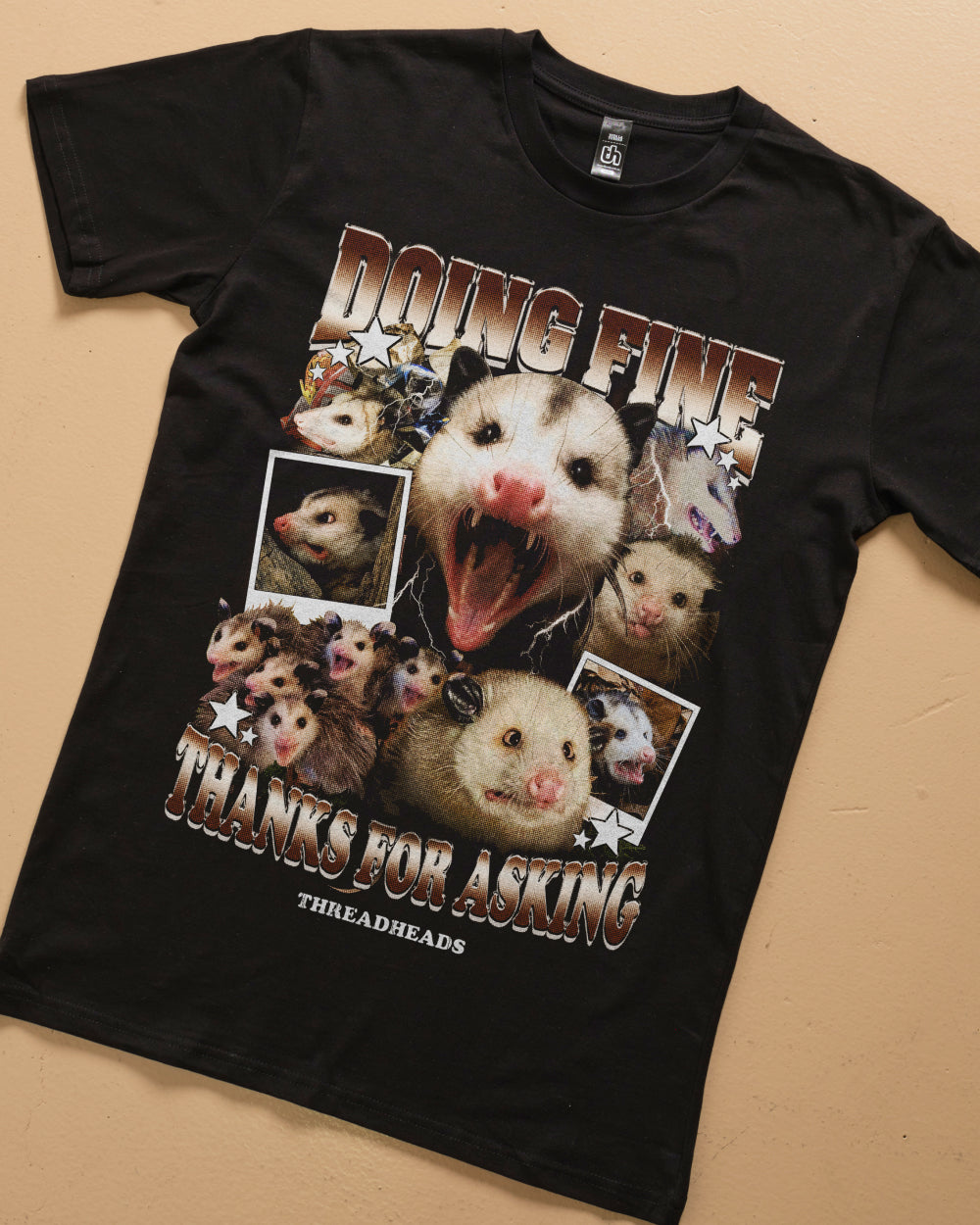 Doing Fine Opossum T-Shirt