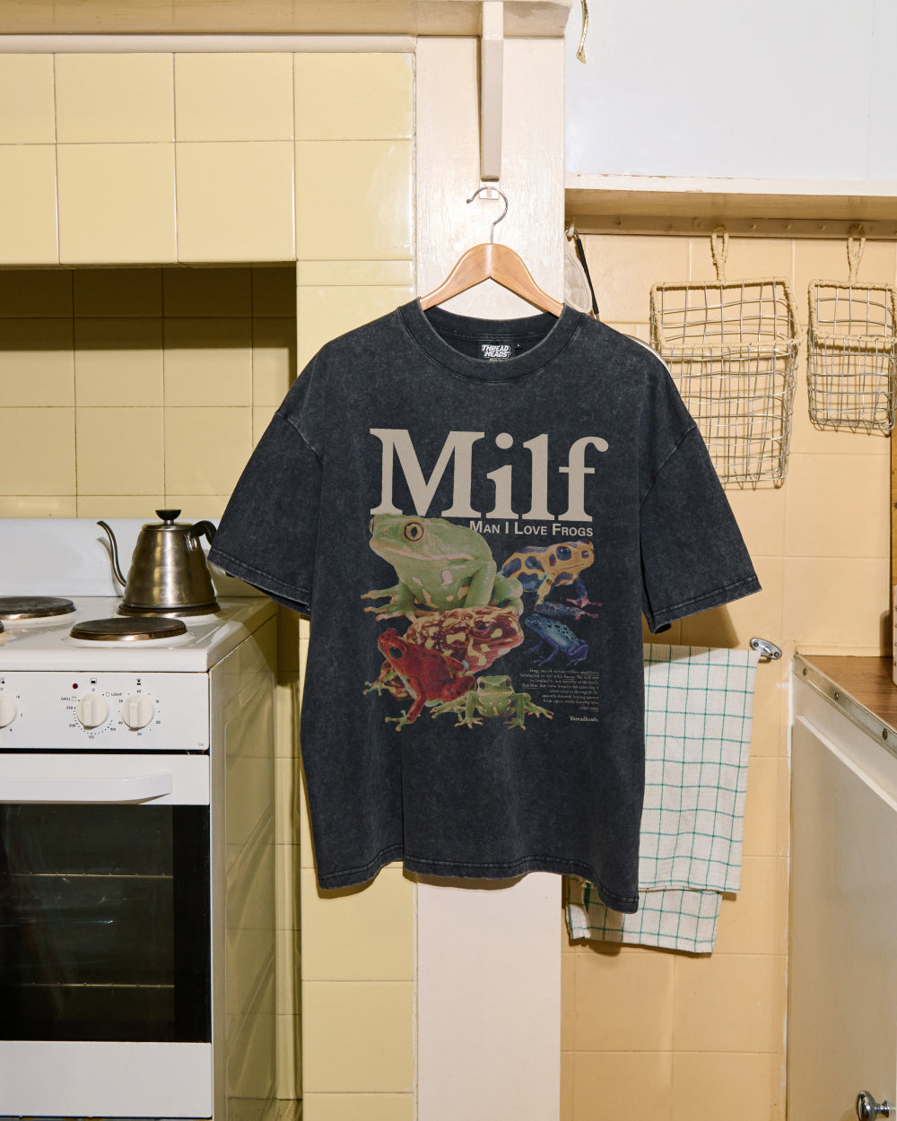 Man I Love Frogs Oversized Tee