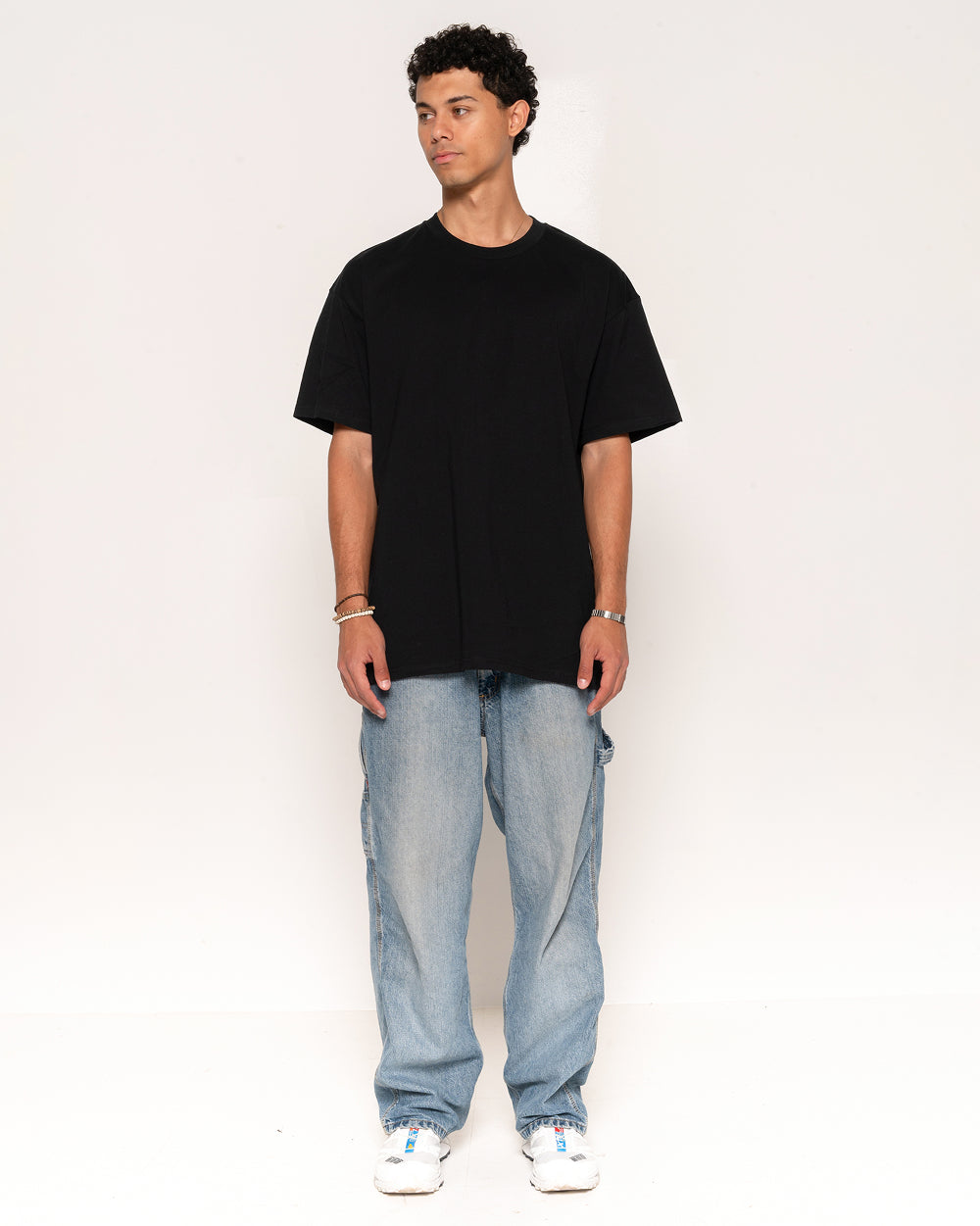 Classic Tee 5 Pack: Pale Blue, Natural, Pink, Brown, Black