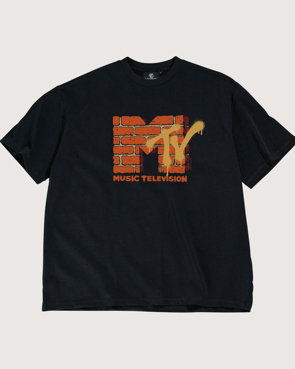 Urban MTV Logo Oversized Tee