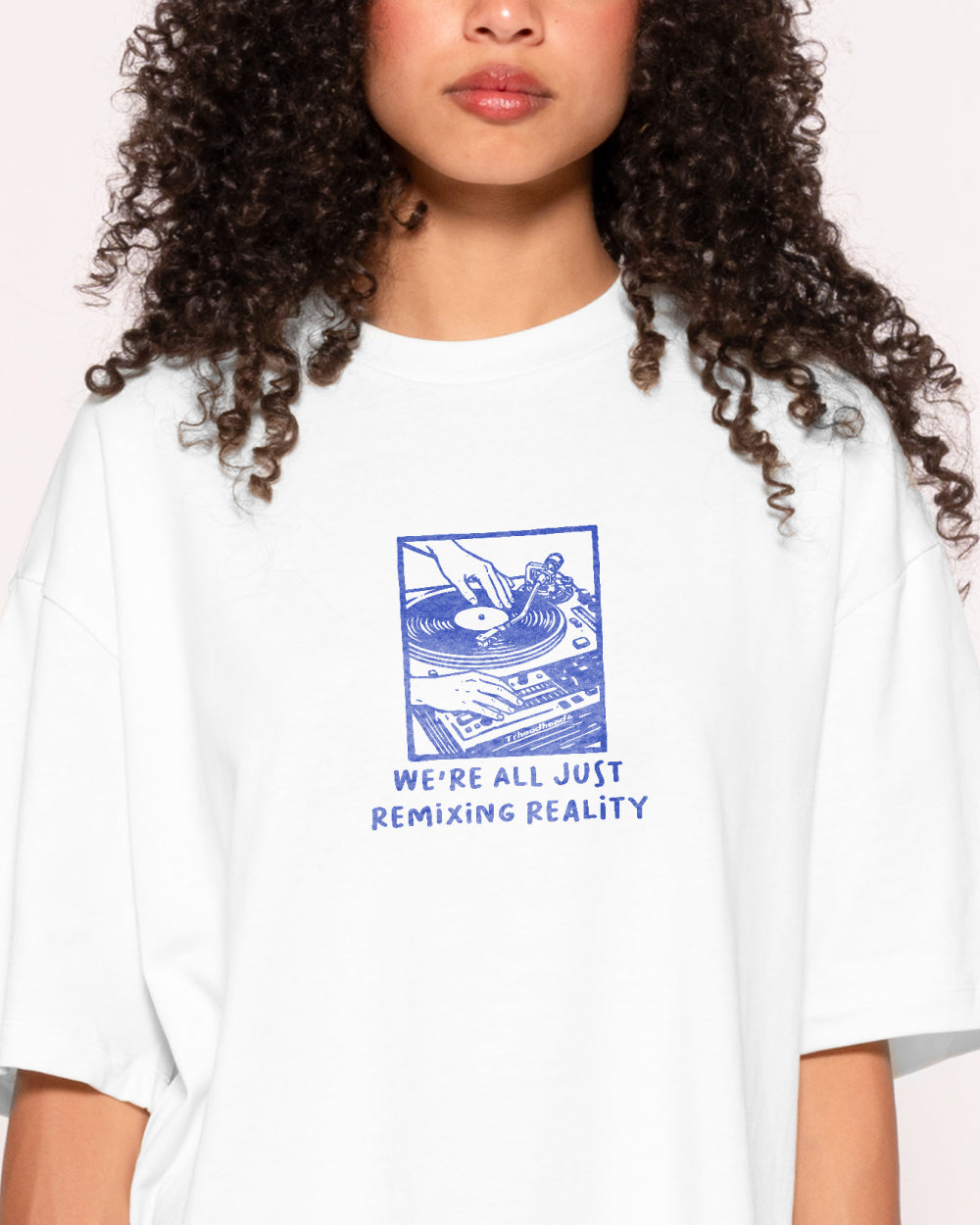 Remixing Reality Oversized Tee