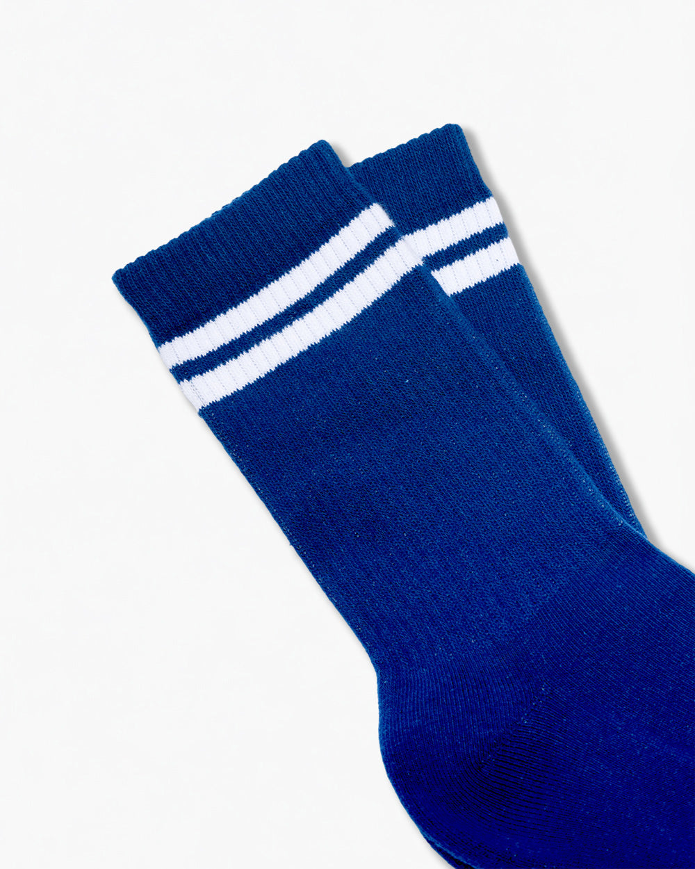 Navy Collegiate Stripe Socks